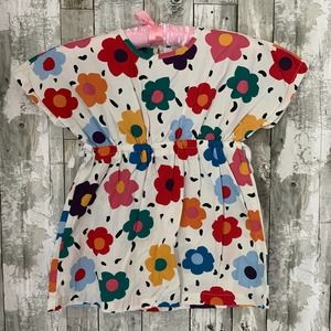 Hanna andersson floral dress 100 4 !!